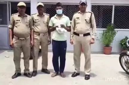हरिद्वार: धीरवाली के भैरव मंदिर से चोरी करने वाले आरोपी को चंद घंटों में ज्वालापुर पुलिस ने रेगुलेटर पुल के पास से पकड़ा