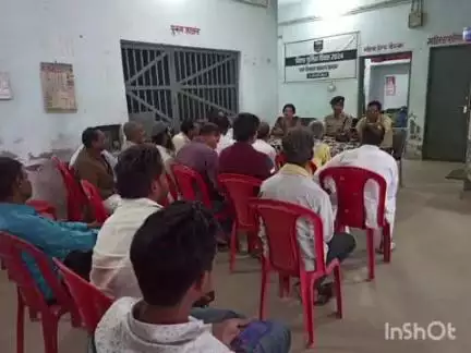 शिवहर: बकरीद को लेकर नगर थाना व फतेहपुर थाना में शांति समिति की बैठक आयोजित