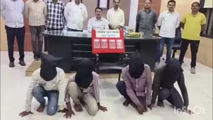 श्रीगोंदा: श्रीगोंदा व नगर तालुका येथे चोरी, घरफोडी करणाऱ्या टोळीतील 04 आरोपी स्थानिक गुन्हे शाखेकडून जेरबंद
