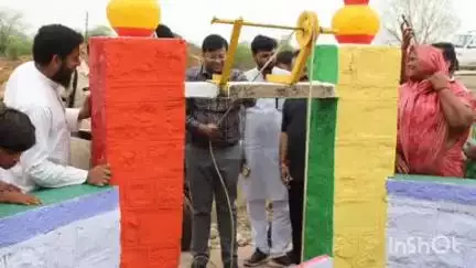 कराहल: कलमी गांव में ₹1.07 लाख की लागत से कुएं का नवीनीकरण, कलेक्टर ने रस्सी से पानी खींचा