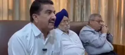 काशीपुर: पूर्व विधायक हरभजन सिंह चीमा ने रामनगर रोड स्थित अपने कार्यालय पर की प्रेस वार्ता