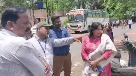 अमरावती: उपायुक्त डॉ.मेघना वासनकर यांनी केली प्रशांत नगर, जमील कॉलनी, महेंद्र कॉलनी परिसराची पाहणी
