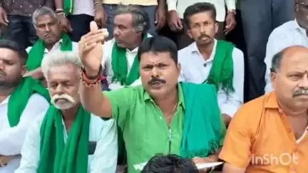 ಬಂಗಾರಪೇಟೆ: ಮ್ಯಾನುವಲ್, ಇ-ಸ್ವತ್ತು ಖಾತೆಗಳಲ್ಲಿ ಬಾರೀ ಅಕ್ರಮ ವಹಿವಾಟು: ನಗರದಲ್ಲಿ ರಾಜ್ಯ ರೈತ ಸಂಘ ಜಿಲ್ಲಾಧ್ಯಕ್ಷ ಟಿ.ಎನ್ ರಾಮೇಗೌಡ
