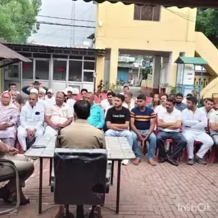 विकासनगर: आगामी ईद उल जुहा पर्व को लेकर सहसपुर थाना पुलिस ने किया गोष्ठी का आयोजन