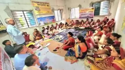 सरायरंजन: सराय रंजन में आंगनवाड़ी सेविकाओं का दो दिवसीय प्रशिक्षण शिविर आयोजित, कई तरह की जानकारी दी गई