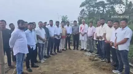 ডুমডুমা: ভাৰতীয় জনতা পাৰ্টি অসম প্ৰদেশৰ  সাংগঠনিক সাধাৰণ সম্পাদক জি.আৰ. ৰবিন্দ্ৰ ৰাজুৱে কৰ্দৈগুৰিত বান খহনীয়া অঞ্চল পৰিভ্ৰমণ