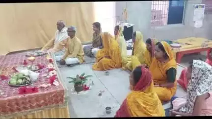 डोमचांच: डोमचांच के गायत्री मंदिर में गंगा दशहरा पर आध्यात्मिक चेतना को लेकर हुआ कार्यक्रम