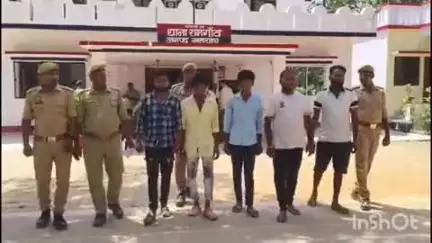 महसी: रामगांव थाने की पुलिस ने अंबेडकर नगर से पाकिस्तान जिंदाबाद के नारे लगाने वाले 5 लोगों को किया गिरफ्तार, भेजा न्यायालय