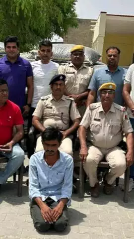 जयपुर: नागौर पुलिस की बड़ी कार्रवाई, 1.25 करोड़ का डोडा एंबुलेंस सहित जप्त, एक तस्कर गिरफ्तार