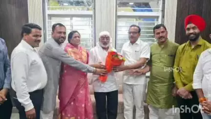 होशंगाबाद नगर: नर्मदापुरम सांसद का 1 वर्ष का कार्यकाल सफल, सोहागपुर विधायक ने सांसद निवास पर दी बधाई