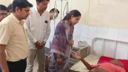 रामगढ़ पचवारा: उप जिला चिकित्सालय रामगढ़ पचवारा और बीछा पीएचसी का निरीक्षण जिला परिषद सामाजिक सेवा और न्याय समिति की अध्यक्ष ने किया