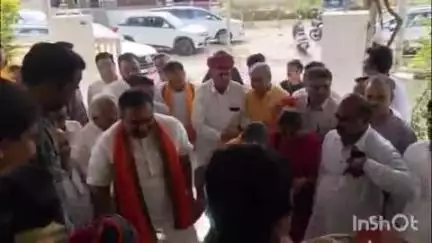 सिरोही: भाजपा के पूर्व संगठन महामंत्री चंद्रशेखर का सिरोही दौरा, जिला कार्यालय में किया गया स्वागत