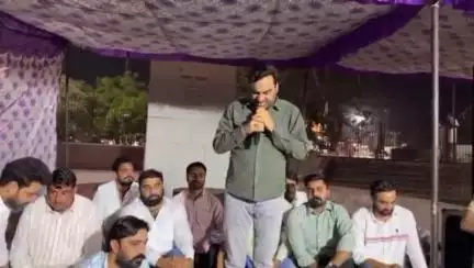 नागौर: नागौर सांसद बेनीवाल ने SI बढ़ती रद्द करने की मांग को लेकर चल रहे धरने को किया संबोधित, कांग्रेस ने बीजेपी पर साधा निशाना