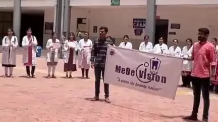 रतलाम नगर: एबीवीपी रतलाम के तत्वाधान में मेडिकल कॉलेज में मेडिविजन यूनिट द्वारा रक्तदान शिविर का आयोजन