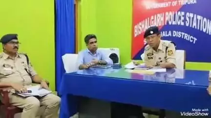 বিশালগড়: বিশালগড় মহিলা থানার ওসির প্রাইভেট গাড়ি ছিনতাই এর ঘটনার সাথে যুক্ত মূল অভিযুক্ত গ্রেপ্তার পুলিশের হাতে