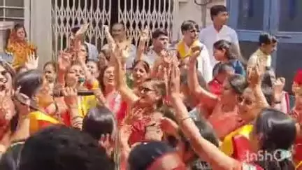 किशनगढ़: मार्बल सिटी में उत्साह और उमंग के साथ माहेश्वरी समाज ने महेश नवमी महोत्सव की शोभायात्रा का आयोजन माहेश्वरी भवन से किया