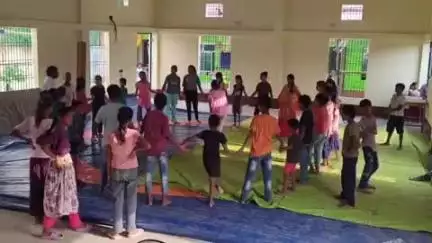 जगदीशपुर: किलकारी बिहार बाल भवन भागलपुर में चक धूम धूम समर कैंप 2025 के तीसरे दिन हरियाणवी लोक नृत्य कार्यशाला आयोजित