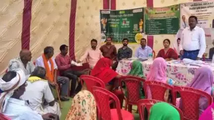 गोपद बनास: विकसित कृष संकल्प अभियान के तहत पतुलखी सहित कई स्थानों पर खेती की जानकारी दी गई