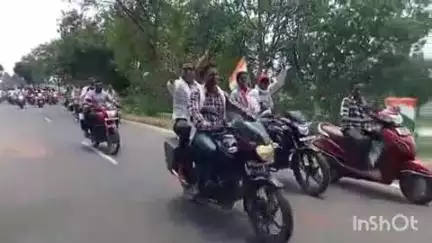 ଜୁନାଗଡ: କେଗାଁ ମଣ୍ଡଳ ବିଜେପି ତରଫରୁ ଲେତେର ରୁ କରଂଜକୋଟ ପର୍ଯ୍ୟନ୍ତ ତ୍ରିରଙ୍ଗା ଯାତ୍ରା
