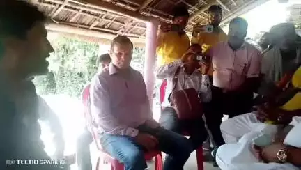 जलालगढ़: जन स्वराज पार्टी के जिला अध्यक्ष एवं अन्य कार्यकर्ता ललित के घर पहुंचे