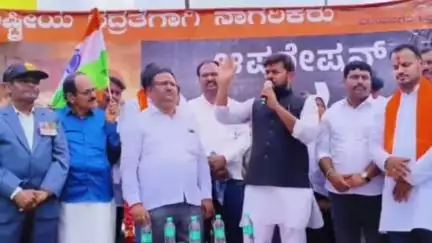 ಹಡಗಲಿ: 'ಆಪರೇಷನ್ ಸಿಂಧೂರ್'ಯಶಸ್ವಿಯಾದ ಹಿನ್ನೆಲೆ ಪಟ್ಟಣದಲ್ಲಿ 'ತಿರಂಗಾ ಯಾತ್ರೆ' ಮೆರವಣಿಗೆ