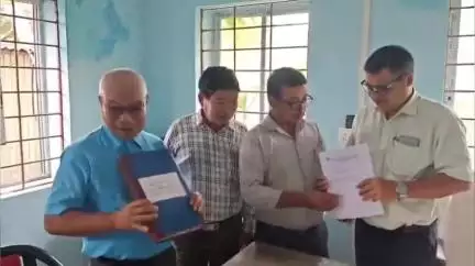 জামপুইজলা: টাকারজলা বিধানসভার বেলবাড়ি নতুন সার্ব জিডিও অফিসারকে বরন