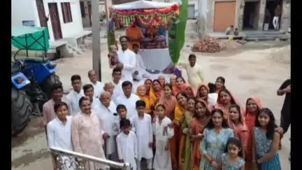 जहाज़पुर: रोपा में महेश नवमी पर शोभा यात्रा निकाली गई, भजनों पर झूमे समाजजन