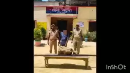 नानपारा: मटेरा पुलिस ने चोरी के सामान के साथ एक अभियुक्त को किया गिरफ्तार