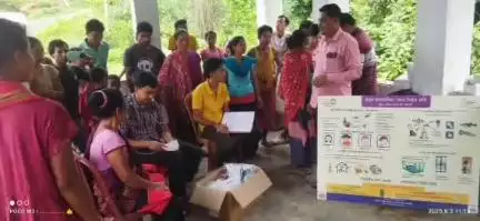সাব্রুম: মাগরুম এডিসি ভিলেজের মনোরঞ্জন পাড়ায় বিশেষ স্বাস্থ্য শিবির অনুষ্ঠিত হয়