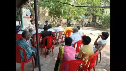 नबीनगर: माली थाना में बकरीद पर्व के संबंध में शांति समिति की बैठक आयोजित की गई