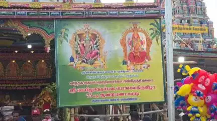 விருதுநகர்: அம்மன் கோவில் திடலில் தையல் தொழிலாளர்கள் மகமை சார்பில் மண்டகப்படியில் அம்மன் ரிஷப வாகனத்தில் காட்சி தந்தனர்