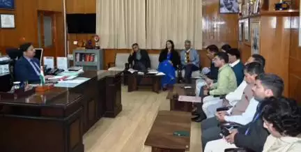 शिमला शहरी: उप-राष्ट्रपति जगदीप धनखड़ के शिमला प्रस्तावित दौरे को लेकर आज आयोजित की गई एक महत्वपूर्ण बैठक