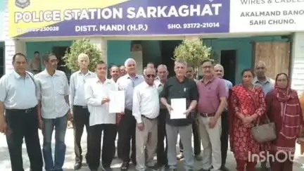 सरकाघाट: सरकाघाट पुलिस थाने में एनएच निर्माण कंपनी के खिलाफ दर्ज की गई एफआईआर