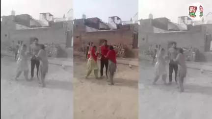 सकरावा थाना क्षेत्र का मारपीट का वीडियो इस समय हो रहा है सोशल मीडिया पर वायरल जिसमें एक महिला हुई घायल