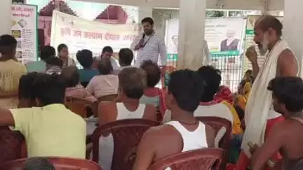 नाथनगर: रामपुर खुर्द में कृषि जनकल्याण खरीफ किसान चौपाल का आयोजन