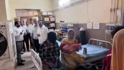 धरियावद: जिला प्रभारी सचिव ने धरियावद उपखंड में स्वास्थ्य सेवाओं, लव कुश वाटिका और सीएचसी निर्माणाधीन कार्यों का निरीक्षण किया