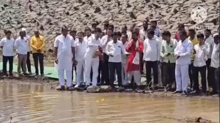 मंठा: लिंबे वडगाव, पाटोदा साठवण तलावास 266 कोटी रुपये, साठवन तलाव प्रकल्पाचे आमदार बबनराव