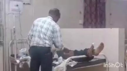 निवास: निवास में भारतीय स्टेट बैंक के पास अनियंत्रित होकर बाइक से गिरा युवक, सीएचसी में इलाज जारी