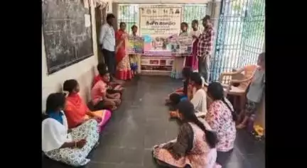 కావలి: కొండాయపాలెం అంగన్వాడీ కేంద్రంలో కిశోర వికాసంపై అవగాహన