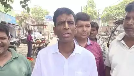पचंबा फोर लेन का काम में भारी  गड़बड़ी,जांच के लिए उपायुक्त और मंत्री जी को देंगे ज्ञापन