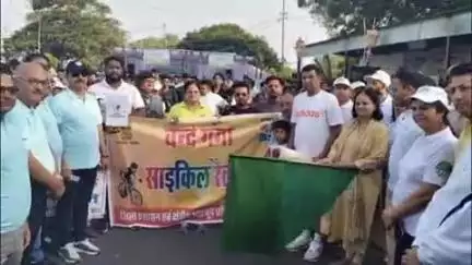 लाडपुरा: किशोर सागर तालाब पर विश्व पर्यावरण दिवस के अवसर पर रन फॉर एनवायरमेंट रैली एवं साइकिल रैली का आयोजन