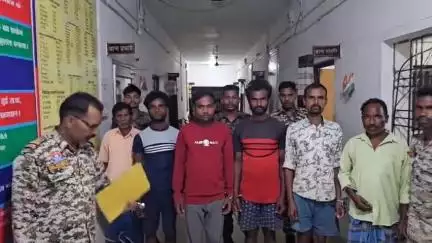 कोंडागांव: कोंडागांव पुलिस ने पशु तस्करी पर की बड़ी कार्रवाई, उड़ीसा ले जा रहे 47 गौवंश को कराया मुक्त, 6 आरोपी गिरफ्तार