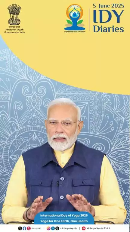 A powerful daily video update leading up to International day of Yoga 2025!