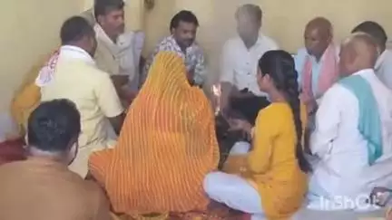 हरसूद: गंगा दशहरा एवं गायत्री जयंती पर छनेरा में किया गया गायत्री हवन का आयोजन
