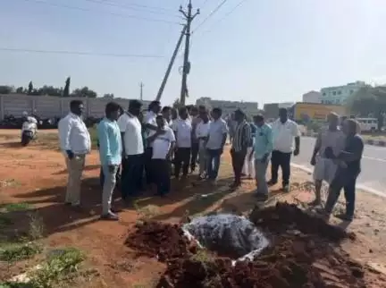 పట్టణంలో ప్రపంచ పర్యావరణ దినోత్సవం సందర్భంగా మొక్కలు నాటిన బీజేపీ నాయకులు