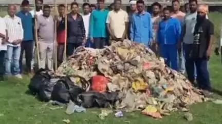 धुळे: जागतिक पर्यावरण दिनानिमित्त पांझरा नदी जॉगिंग ट्रॅकवर स्वच्छता मोहीम राबवली 5 टन कचराचे केले संकलन