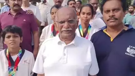 టైక్వాండతో బాలికలకు ఆత్మరక్షణ. కాకినాడ చాంబర్ అధ్యక్షుడు గ్రంధి బాబ్జి