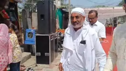 होशंगाबाद नगर: मीनाक्षी चौक पर गंगा दशहरा पर प्राण प्रतिष्ठा के हवन में शामिल हुए सांसद