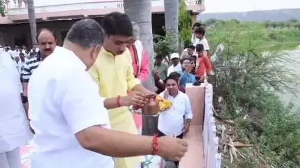 सवाई माधोपुर: सवाई माधोपुर जीनापुर हनुमान मंदिर से वंदे गंगा कलश यात्रा के साथ वंदे गंगाजल जल संरक्षण अभियान का शुभारंभ