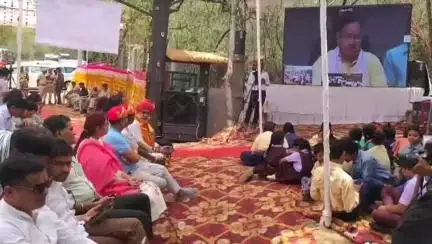 गिर्वा: नगर वन माछला मगरा में वंदे गंगा जल संरक्षण जन अभियान के तहत विश्व पर्यावरण दिवस समारोह का आयोजन